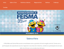 Tablet Screenshot of feisma.com.br